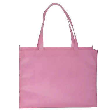 Promo Goods  BG108 Standard Non-Woven Tote in Pink front view