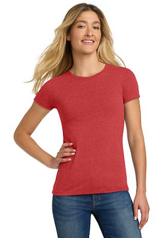 Next Level 6710 Tri-Blend Crew in Vintage red front view