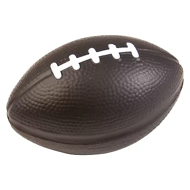 Promo Goods  SB300 Football Stress Reliever 3 in Black front view