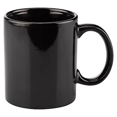 Promo Goods CM100 11oz Basic C Handle Ceramic Mug in Black