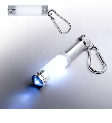 Promo Goods FL155 Be Seen Expandable LED Light in Silver front view