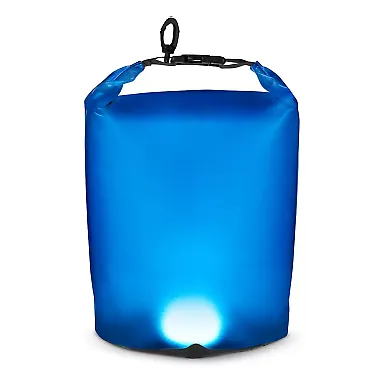 Promo Goods  BG322 5L Cob Water-Resistant Dry Bag in Translucent blue front view