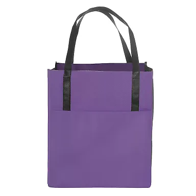 Promo Goods  LT-3735 Metro Enviro-Shopper in Purple front view