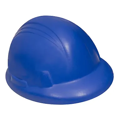 Promo Goods  PL-0422 Hard Hat Stress Reliever in Blue front view