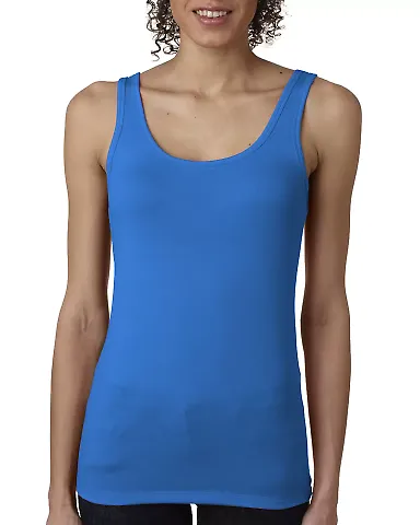 Next Level 3533 Jersey Tank Ladies in Royal front view