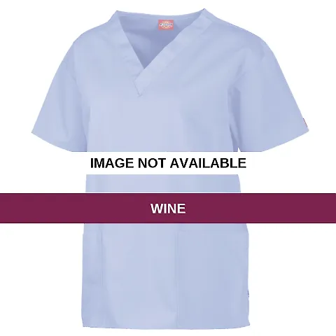 810506 / V-Neck Top Wine front view