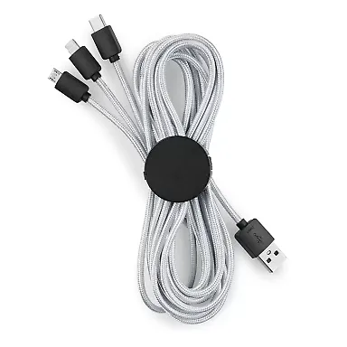 Promo Goods IT175 Light-Up-Your-Logo 10 Foot 2-in in Silver front view