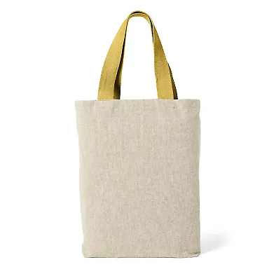 Promo Goods  BG403 Cotton Chambray Tote Bag in Olive front view