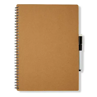 Promo Goods  NB140 Brainstorm Dry Erase Notebook in Natural front view