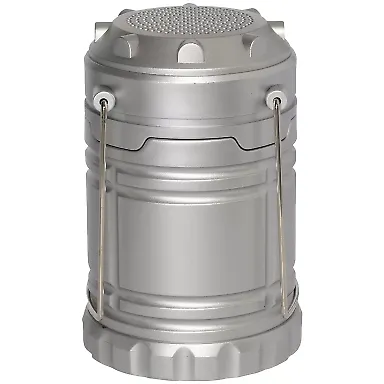 Promo Goods PL-2210 Duo COB Lantern Wireless Spea in Silver front view