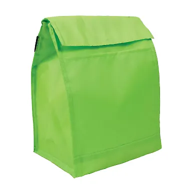 Promo Goods  LB300 Budget Lunch Cooler in Lime green front view