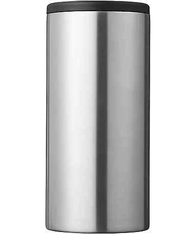 Promo Goods  MG953 12oz Slim Can Cooler in Stainless front view