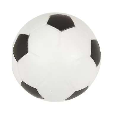 Promo Goods  SB303 Soccer Ball Stress Reliever in White front view