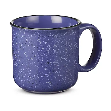 Promo Goods  CM107 15oz Campfire Ceramic Mug in Reflex blue front view