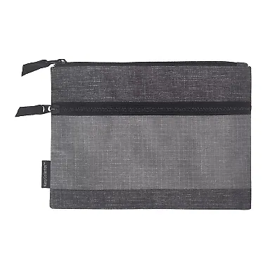 Promo Goods  OF103 Kerry Pouch in Gray front view