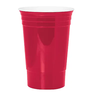 Promo Goods MG207 16oz The Party Cup® in Red front view