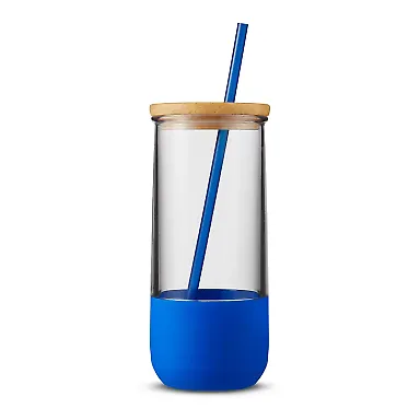 Promo Goods  MG859 20oz Vivify Straw Tumbler With  in Reflex blue front view
