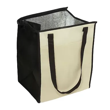 Promo Goods  LT-4114 Insulated Grocery Tote in Natural front view