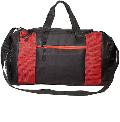 Promo Goods LT-3948 Porter Duffel Bag in Red front view