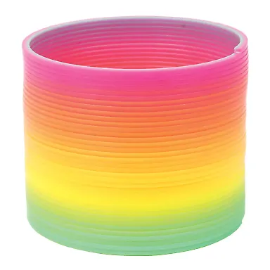 Promo Goods  ST100 Round Spring Thing Toy in Rainbow front view