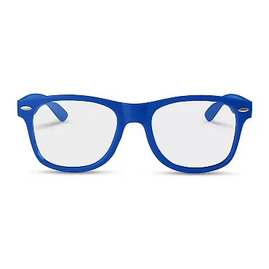 Promo Goods  SG260 Blue Light Blocking Glasses in Reflex blue front view