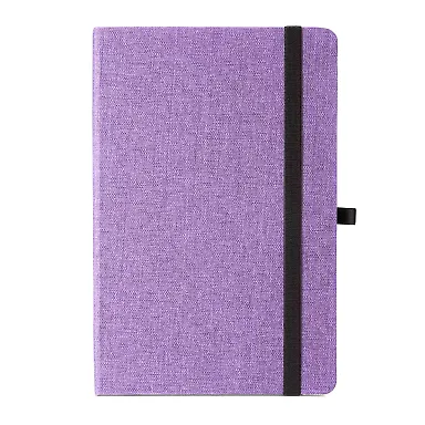Promo Goods  LT-3958 Strand Snow Canvas Bound Jour in Purple front view