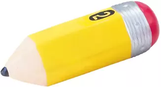 Promo Goods SB658 Pencil Stress Reliever in Yellow front view