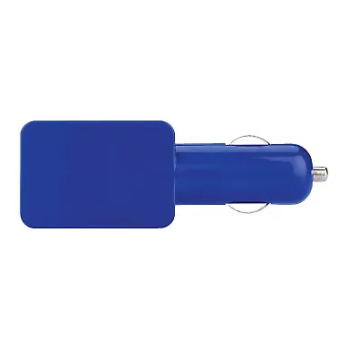 Promo Goods  IT215 Duo USB Car Adapter in Blue front view