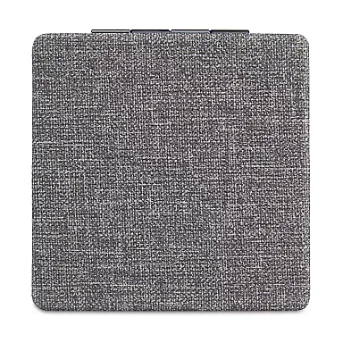Promo Goods  TR100 Heathered Square Mirror in Heather gray front view