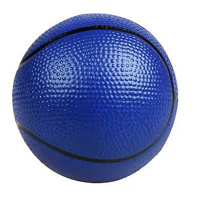 Promo Goods  SB301 Basketball Stress Reliever in Reflex blue front view