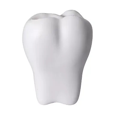 Promo Goods  PL-0230 Tooth Stress Reliever in White front view