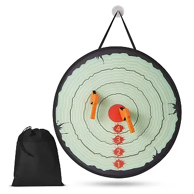 Promo Goods OD610 Foam Axe Throwing Game in Black front view