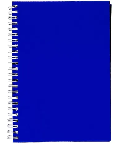 Promo Goods  PL-1705 Hardcover Spiral Notebook in Blue front view