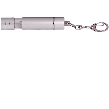 Promo Goods PL-4396 Micro 1 Led Torch-Key Light in Silver front view
