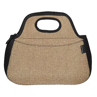 Promo Goods  LT-3028 Sierra Lunch Bag in Natural front view