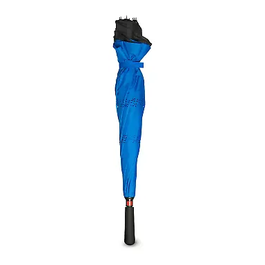 Promo Goods  OD206 Inversion Umbrella  54 in Reflex blue front view