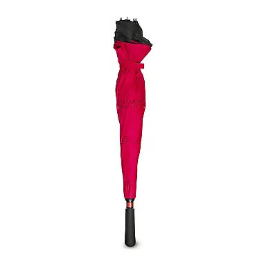 Promo Goods OD206 Inversion Umbrella 54 in Red front view
