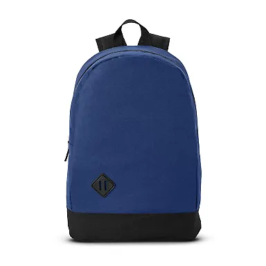 Promo Goods BG305 Electron Compact Computer Backp in Navy blue front view