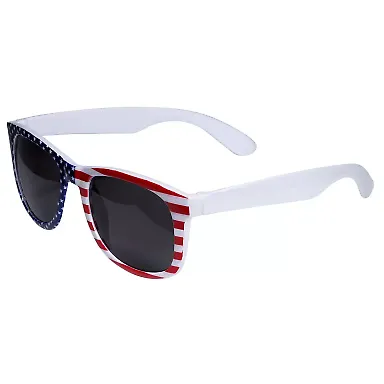 Promo Goods  PL-5027 Patriotic  Sunglasses in As shown front view
