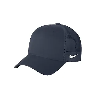 Nike NKFN9893 Snapback Mesh Trucker Cap in Navy/navy