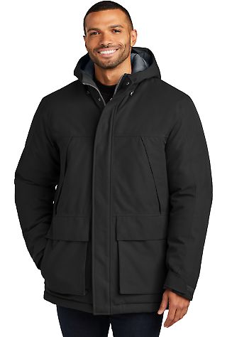 Port Authority Clothing J363 Port Authority Latitu in Deepblack front view