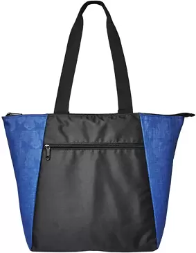 Promo Goods BG540 Constellation Polyester Tote in Reflex blue front view