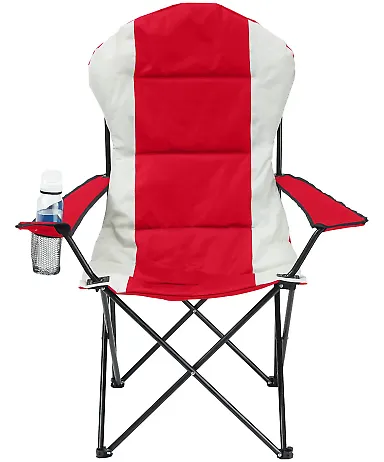 Promo Goods  OD111 Hampton XL Outdoor Chair in Cabana red front view