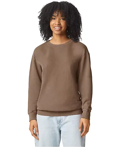 Comfort Colors T-Shirts 1466 Garment Dyed Lightwe in Espresso front view