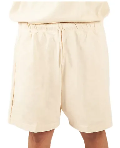 Shaka Wear SHGTS Men's Garment Dye Terry Short in Cream front view