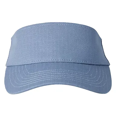 Big Accessories BA641 Lariat Visor in Slate blue front view