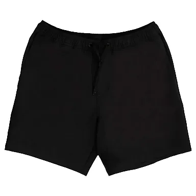 Burnside Clothing 9888 Perfect Shorts in Black front view