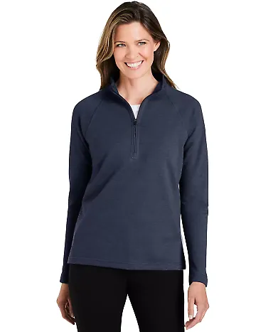 Devon and Jones DG481WZ Ladies' New Classics™ Ch in Navy melange front view