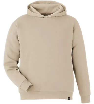 econscious EC5300 Unisex Reclaimist Pullover Hood in Pumice front view