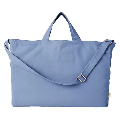 econscious EC8207 Unisex Reclaimist G2G Bag in Elemental blue front view